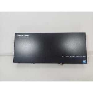 Black Box VX1000 4K HDMI Receiver & Black Box VX1000 4K Transmitter See Desc
